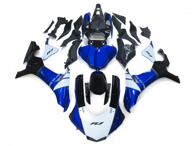 Weiß & Blau 2015-2019 R1 Motorrad Verkleidung