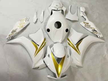Weiß & Gold 2012-2016 CBR1000RR Motorrad Verkleidung