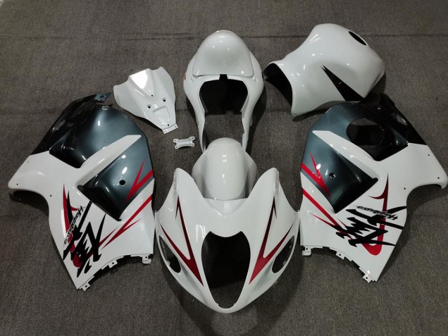 Weiß Hellblau & Rot 1997-2007 GSXR 1300 Motorrad Verkleidung