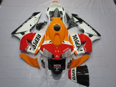 Weiß Orange Repsol 2003-2004 CBR600RR Motorrad Verkleidung