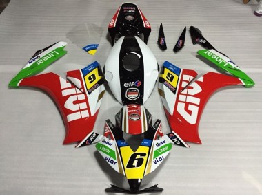 6 Givi Rot 2012-2016 CBR1000RR Motorrad Verkleidung