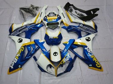 Alien Blau & Weiß 2009-2014 S1000RR Motorrad Verkleidung