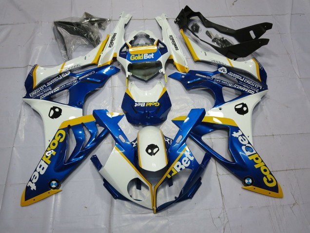 Alien Blau & Weiß 2009-2014 S1000RR Motorrad Verkleidung