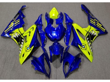 Alien Blau & Weiß 2009-2014 S1000RR Motorrad Verkleidung