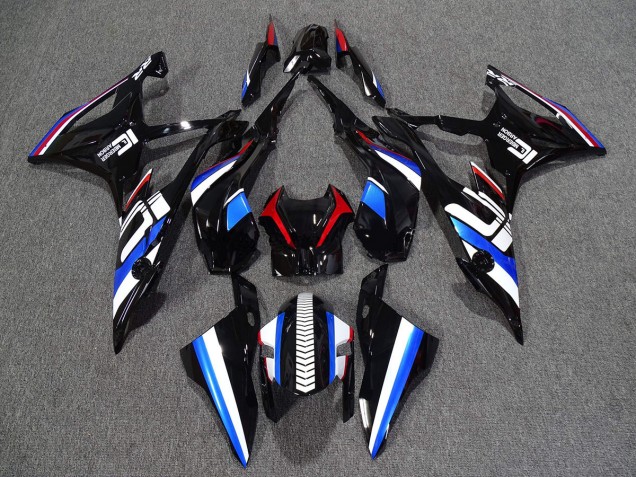 Alien Blau & Weiß 2009-2014 S1000RR Motorrad Verkleidung