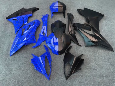 Alien Blau & Weiß 2009-2014 S1000RR Motorrad Verkleidung