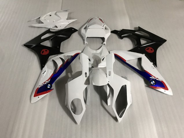 Alien Blau & Weiß 2009-2014 S1000RR Motorrad Verkleidung