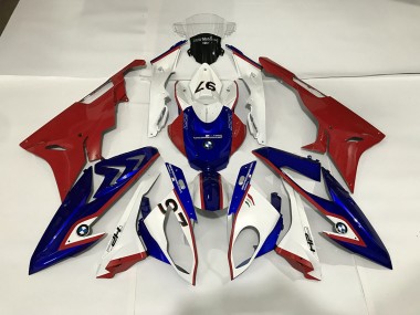 Alien Blau & Weiß 2009-2014 S1000RR Motorrad Verkleidung