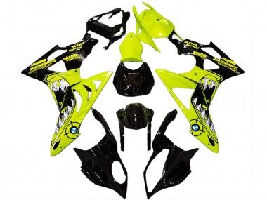 Alien Blau & Weiß 2009-2014 S1000RR Motorrad Verkleidung