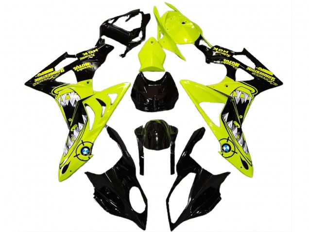 Alien Blau & Weiß 2009-2014 S1000RR Motorrad Verkleidung