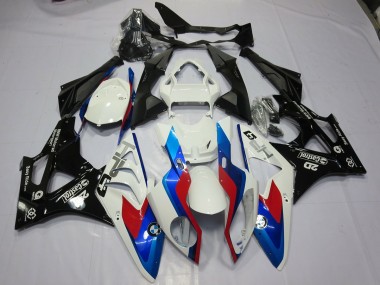 Alien Blau & Weiß 2009-2014 S1000RR Motorrad Verkleidung