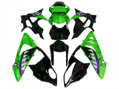 Alien Blau & Weiß 2009-2014 S1000RR Motorrad Verkleidung