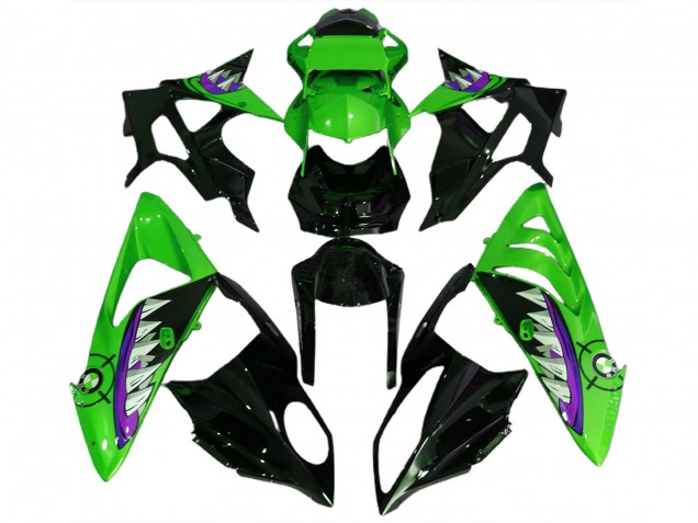 Alien Blau & Weiß 2009-2014 S1000RR Motorrad Verkleidung Alien Blau & Weiß 2009-2014 S1000RR Motorrad Verkleidung
