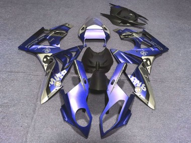 Alien Blau & Weiß 2009-2014 S1000RR Motorrad Verkleidung