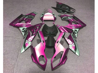Alien Blau & Weiß 2009-2014 S1000RR Motorrad Verkleidung