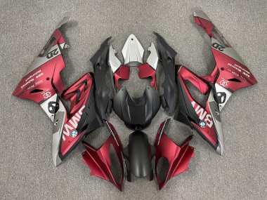 Alien Blau & Weiß 2009-2014 S1000RR Motorrad Verkleidung
