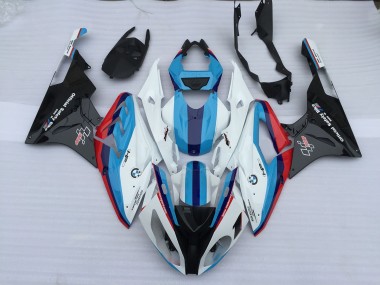 Alien Blau & Weiß 2009-2014 S1000RR Motorrad Verkleidung