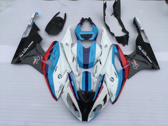 Alien Blau & Weiß 2009-2014 S1000RR Motorrad Verkleidung