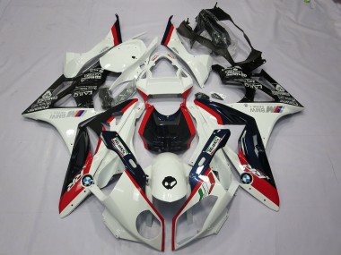 Alien Blau & Weiß 2009-2014 S1000RR Motorrad Verkleidung