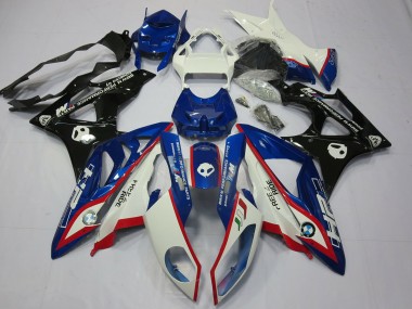 Alien Blau & Weiß 2009-2014 S1000RR Motorrad Verkleidung