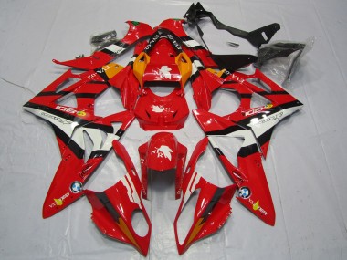 Alien Blau & Weiß 2009-2014 S1000RR Motorrad Verkleidung