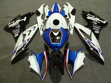 Alien Blau & Weiß 2009-2014 S1000RR Motorrad Verkleidung