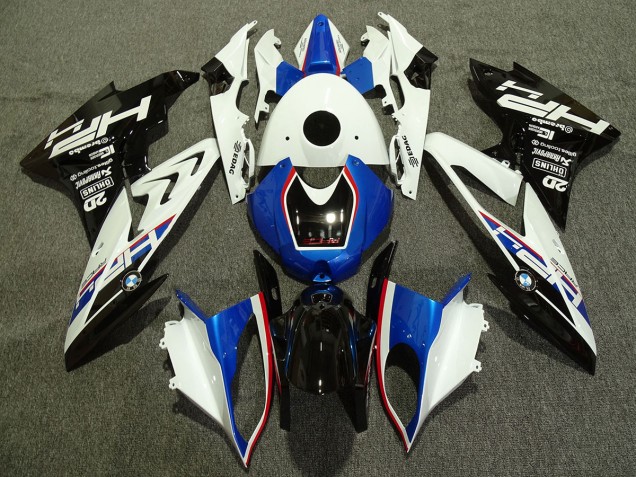 Alien Blau & Weiß 2009-2014 S1000RR Motorrad Verkleidung Alien Blau & Weiß 2009-2014 S1000RR Motorrad Verkleidung