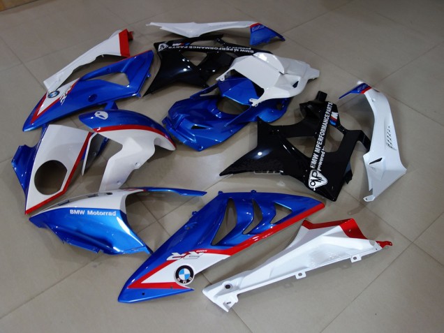 Alien Blau & Weiß 2009-2014 S1000RR Motorrad Verkleidung