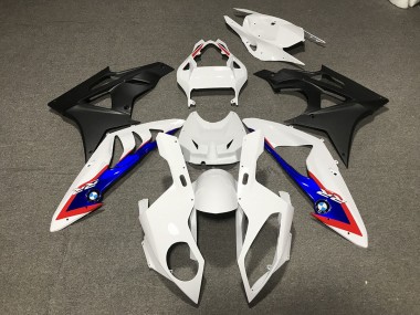 Alien Blau & Weiß 2009-2014 S1000RR Motorrad Verkleidung