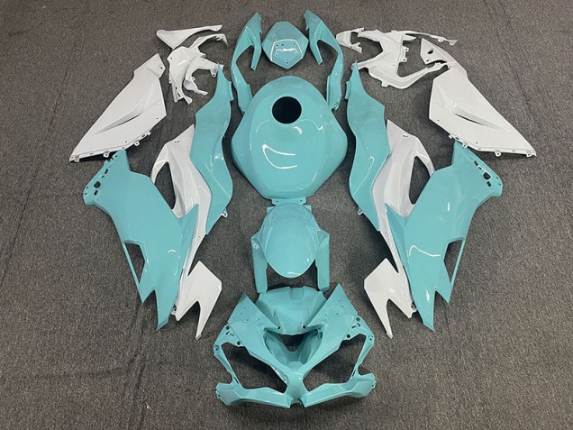 Aqua 2019-2023 ZX6R Motorrad Verkleidung