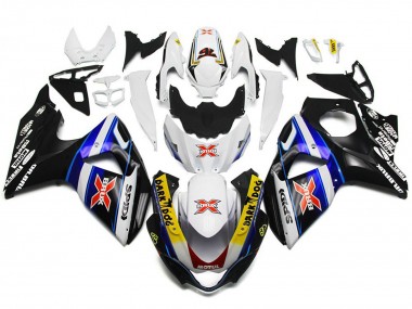Benutzerdefinierter Spidi Dark Dog 2009-2016 GSXR 1000 Motorrad Verkleidung