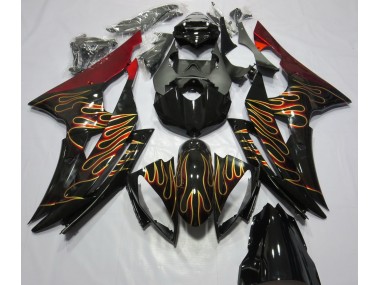 Benutzerdefiniertes Flame 2008-2016 R6 Motorrad Verkleidung