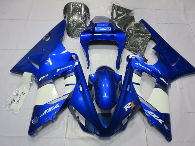 Blau & Weiß 2000-2001 R1 Motorrad Verkleidung