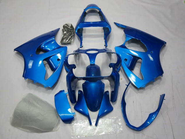 Blau 2000-2002 ZX6R Motorrad Verkleidung