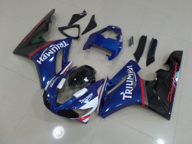 Blau & Weiß 2009-2012 Daytona 675 Motorrad Verkleidung
