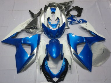 Blau & Weiß 2009-2016 GSXR 1000 Motorrad Verkleidung