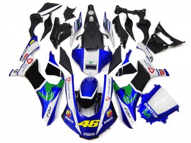 Blau & Weiß 46 2015-2019 R1 Motorrad Verkleidung