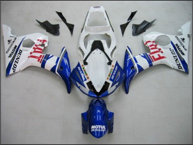 Blau Fiat 2005 R6 Motorrad Verkleidung