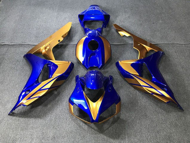 Blau & Gold 2006-2007 CBR1000RR Motorrad Verkleidung