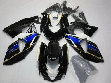Blau & Gold 2009-2016 GSXR 1000 Motorrad Verkleidung