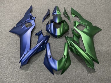 Blau & Grün Split 2017-2021 R6 Motorrad Verkleidung