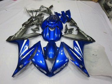 Blau & Matt 2004-2006 R1 Motorrad Verkleidung