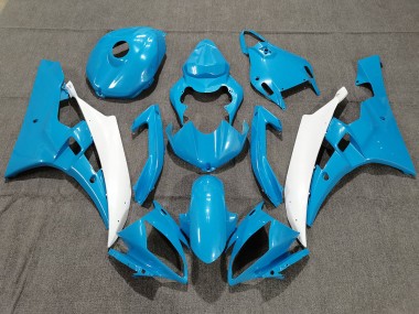 Blau & Weiß Mit Perle 2006-2007 R6 Motorrad Verkleidung