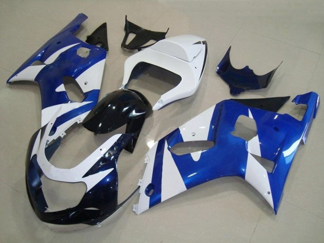 Blau & Weiß OEM Stil 2001-2003 GSXR 600-750 Motorrad Verkleidung