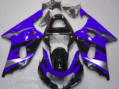 Blau OEM Stil 2001-2003 GSXR 600-750 Motorrad Verkleidung