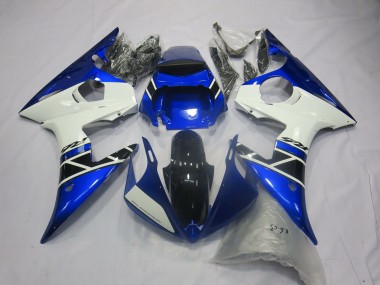 Blau Weiß OEM Stil 2003-2004 R6 Motorrad Verkleidung