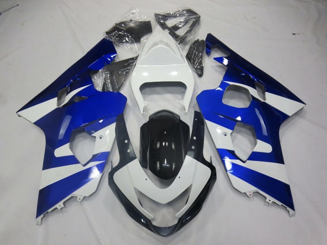 Blau Weiß OEM Stil 2004-2005 GSXR 600-750 Motorrad Verkleidung