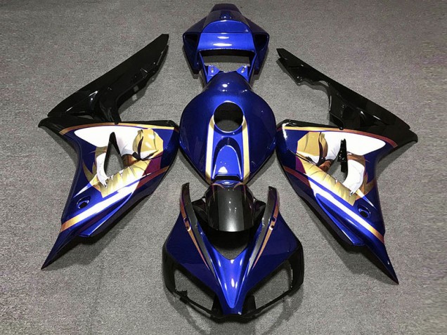 Blau & Orange Bull 2006-2007 CBR1000RR Motorrad Verkleidung