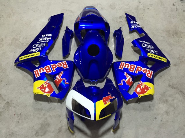 Blau Rot Bull 2005-2006 CBR600RR Motorrad Verkleidung