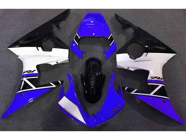 Blauweiß & Schwarz 2003-2004 R6 Motorrad Verkleidung